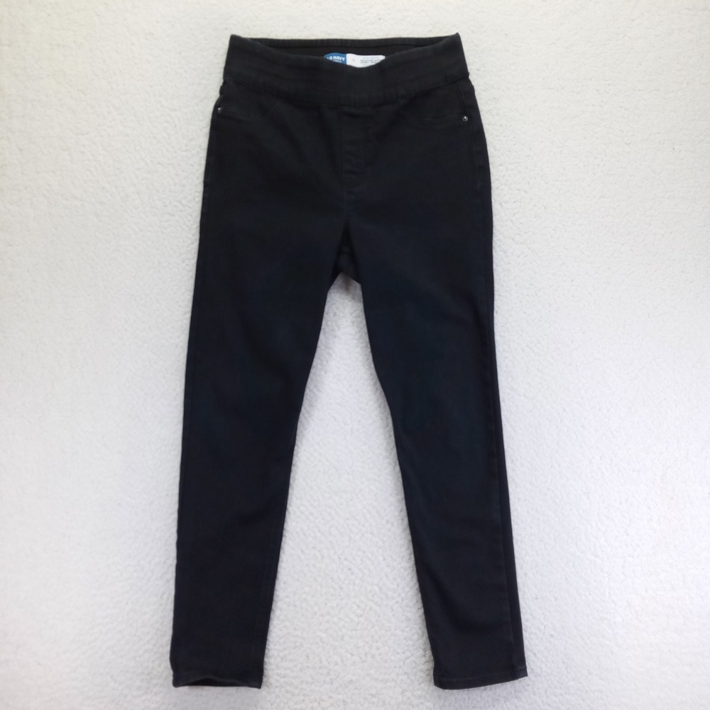 Old Navy Rockstar Super Skinny Jeggings‎ Black Extra High Rise Size 10 Stretch